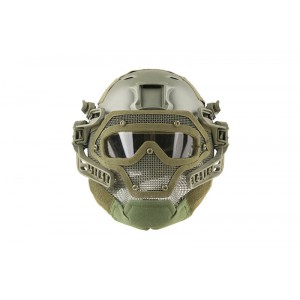 Защитная система FAST Gunner Helmet (BJ) Replica - Olive Drab (Ultimate Tactical)